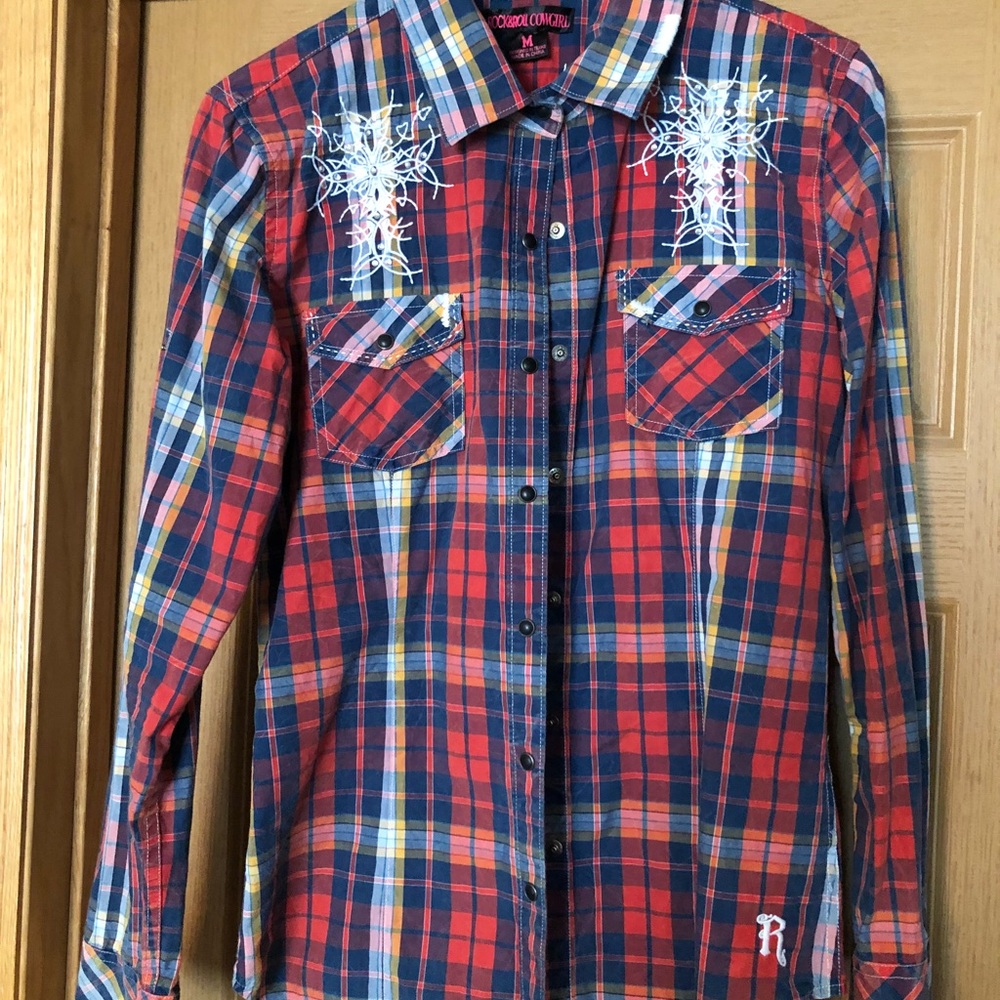 Rock n Rolls Cowgirl top